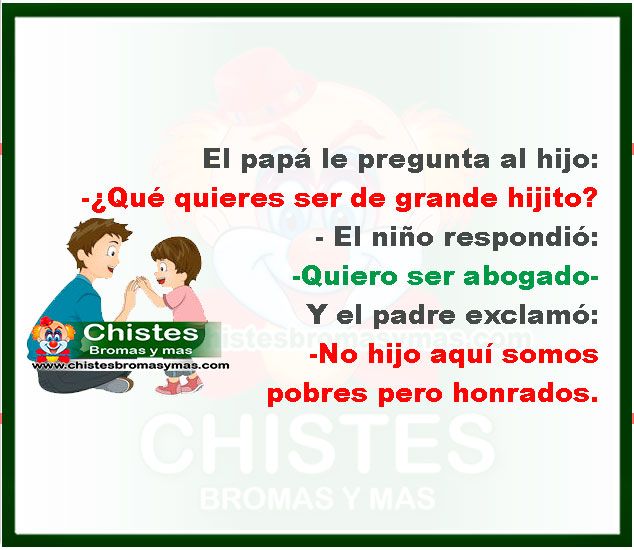 Quiero ser abogado - Chistes cortos de abogados