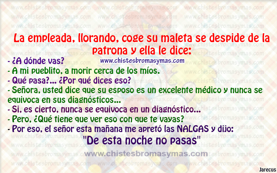 chistes - diagnostico médico