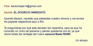 Esposa de vacaciones en Brasil - Chistes divertidos de matrimonios