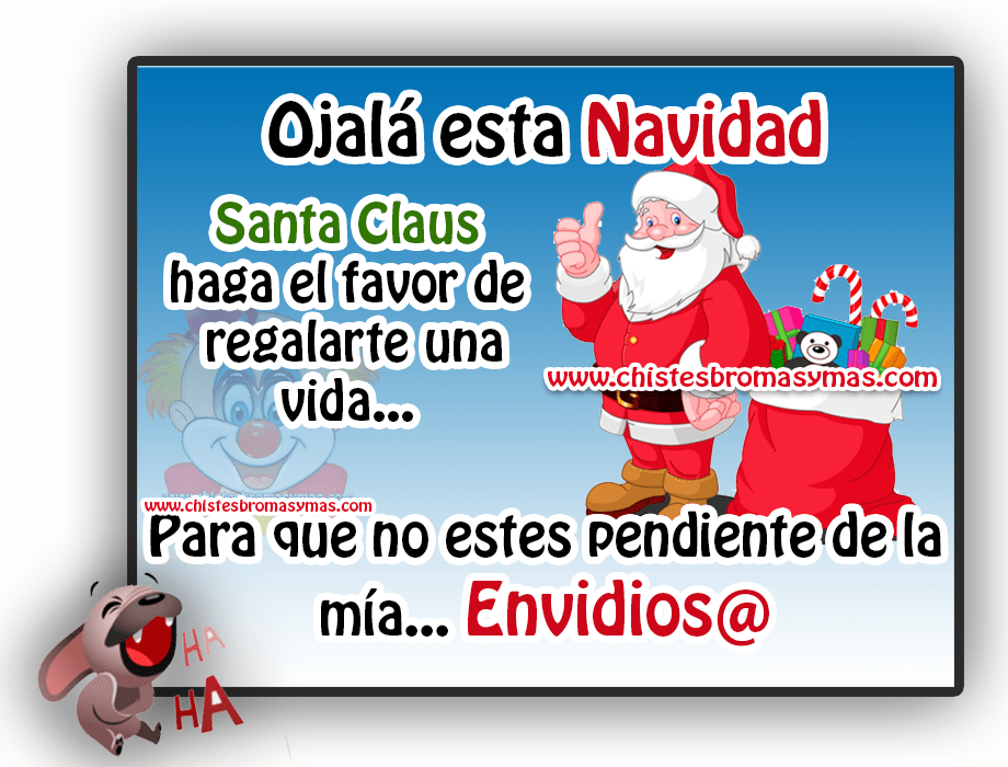 Regalo de navidad - Chistes navideños para envidiosos