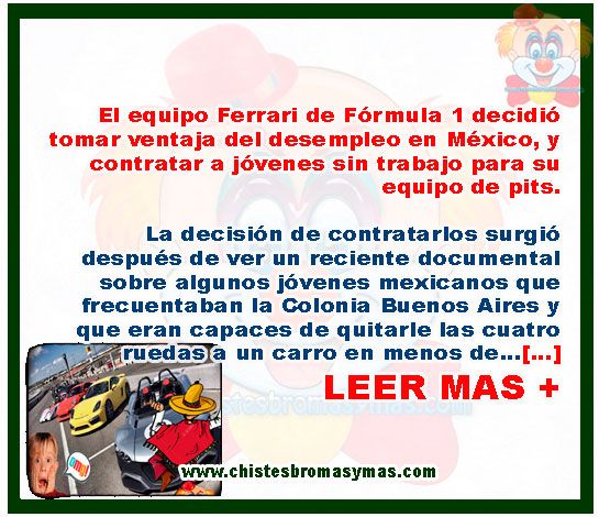 Talento Mexicano en Ferrari