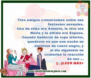 Tres amigas conversando - Chistes graciosos de amigas