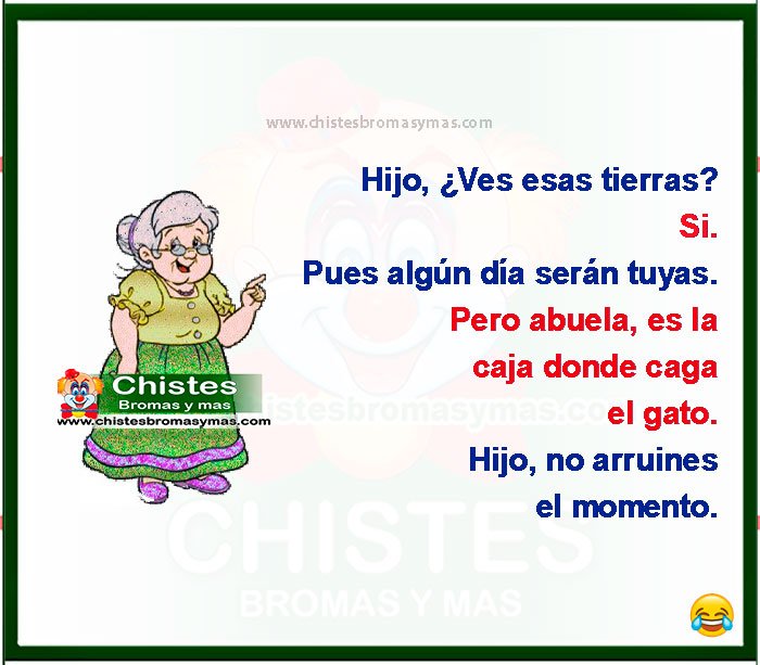Hijo, ¿Ves esas tierras? S