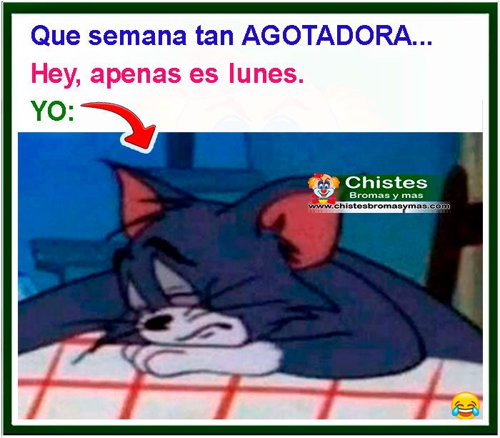 que semana tan agotadora