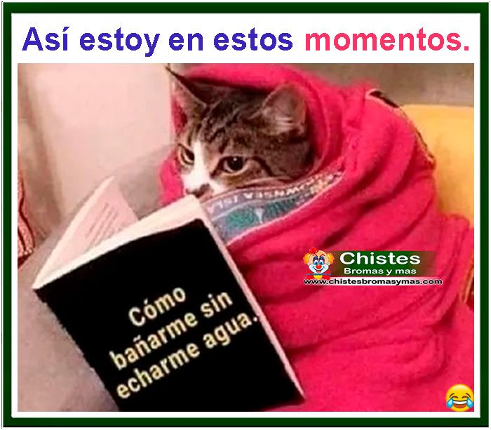 asi estoy en estos momentos